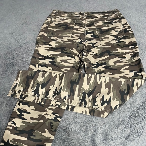 Camo print long jeans - Picture 4 of 4